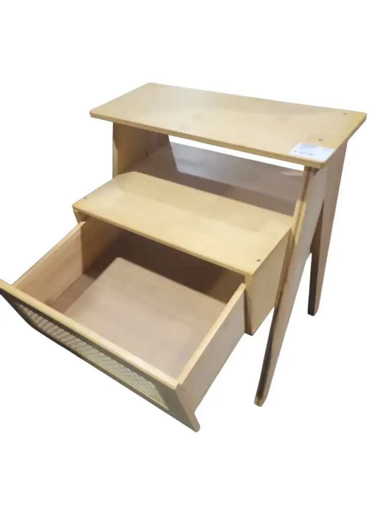 Bamboo Bedside Cabinet - View 2