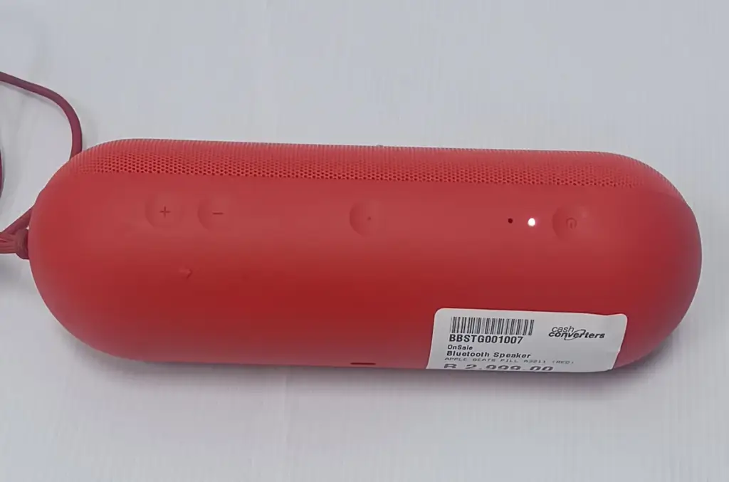 Apple Beats Pill A3211 Portable Speaker – Red (Pre-Owned / Second-Hand) - View 2