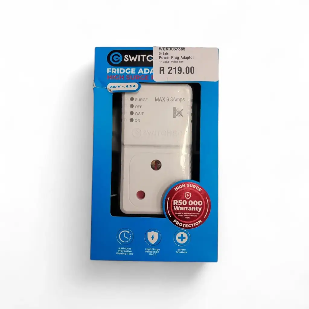 Switched Fridge Surge Plug