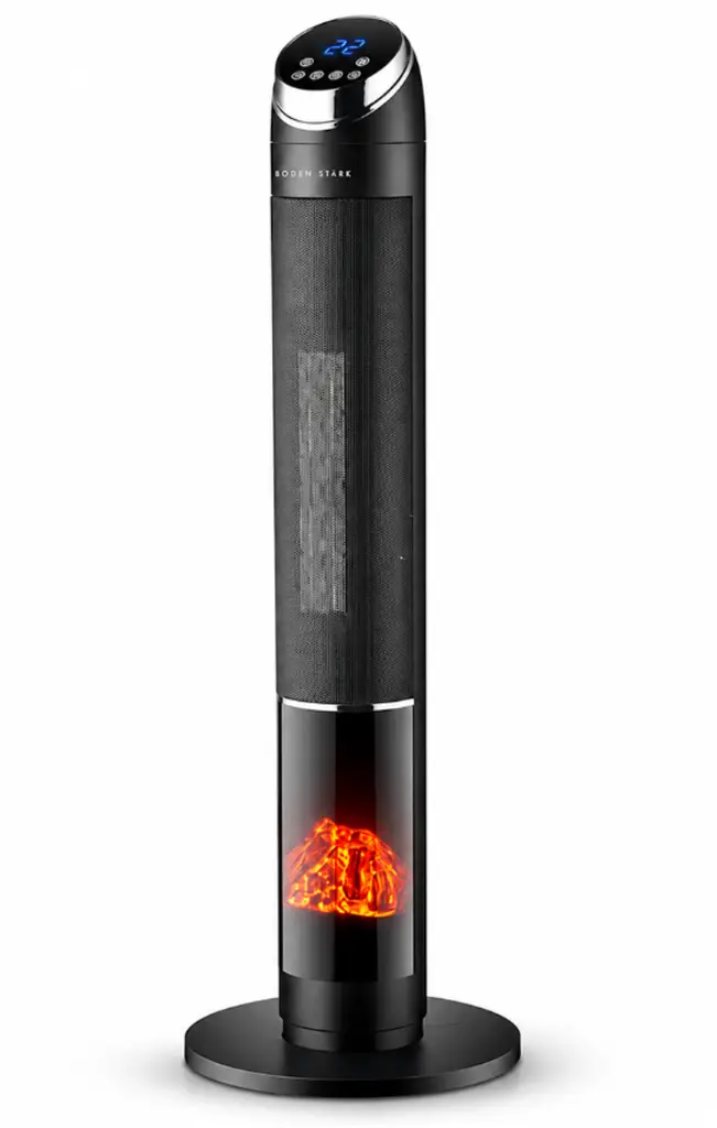 Boden Stark Champagne 2000 W Remote Control Electric Heater