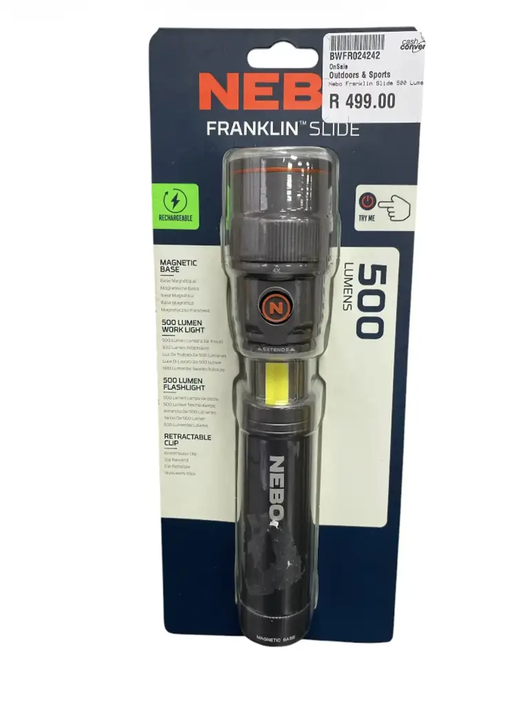 Nebo Franklin Slide 500 Lumens Flash Light