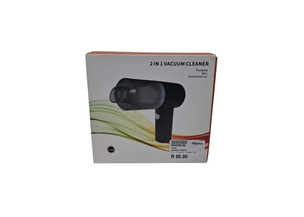 2 In 1 Portable Mini Vacuum Cleaner