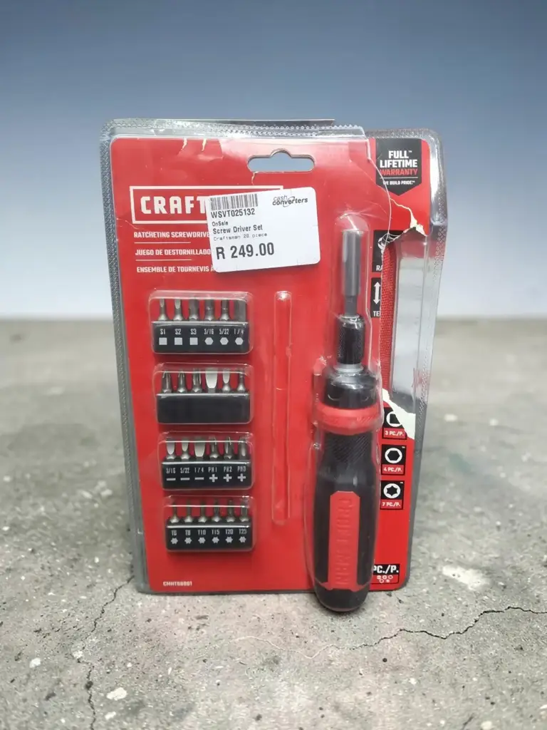 Craft Man 26 Pcs Srew Driver
