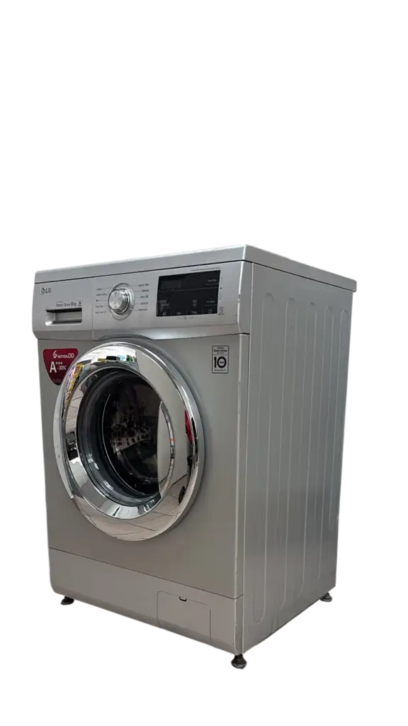 Lg Fh2j3tdnp5p-8Kg Silver Washing Machine Front Loader - View 2