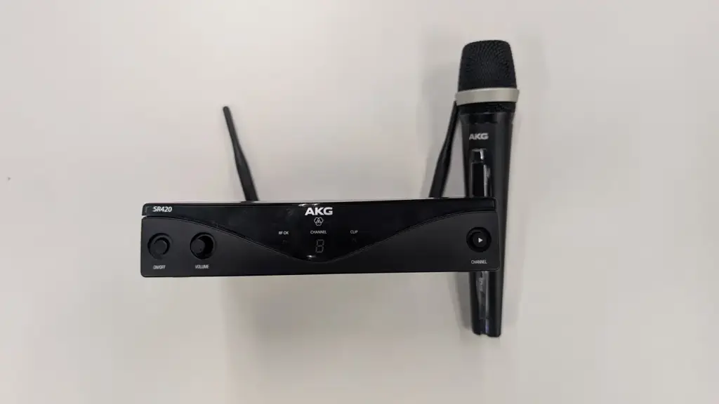 Akg Wms420 Wireless Receiver + Wireless Microphone