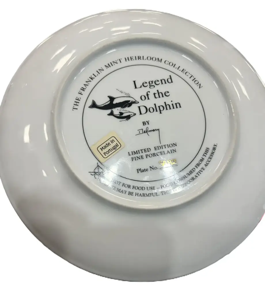 Legend Of The Dolphin – Limited Edition Display Plate - View 2