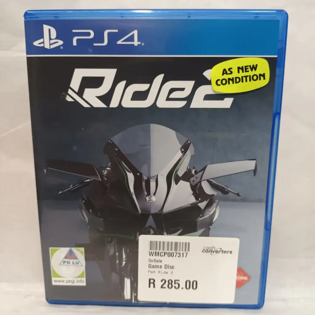 Ps4 Ride 2 Game Disc