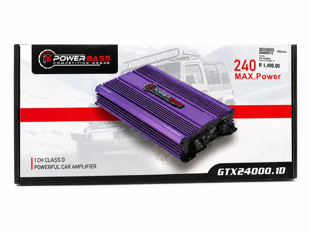 Powerbass Gtx24000.1D Monoblock Car Amplifier - View 2