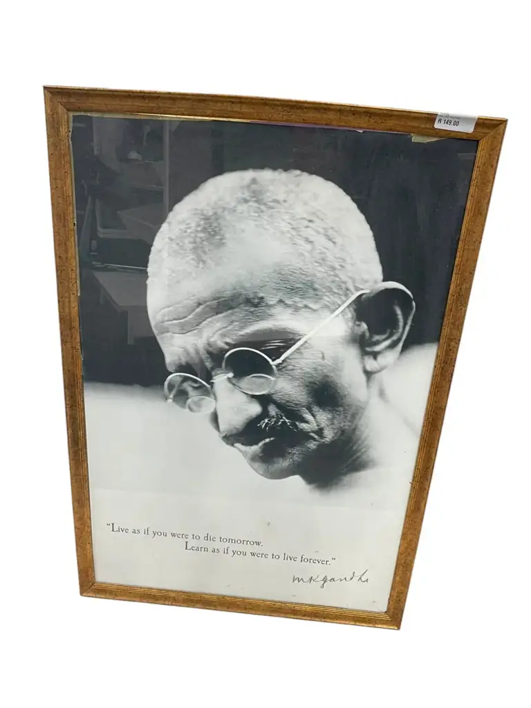 Ghandi Wall Painting
