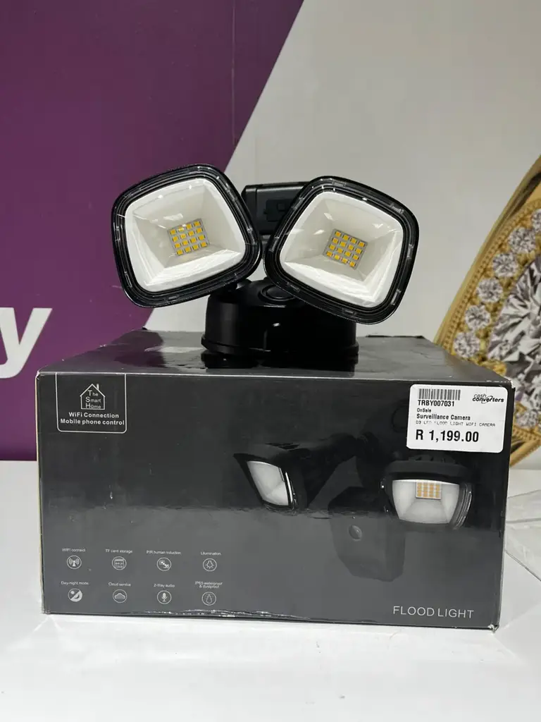 D3 Led Flood Light With Wifi Camera