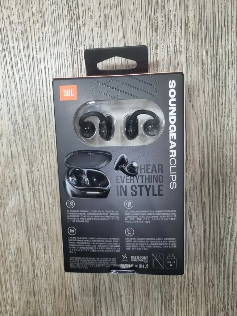 Jbl Soundgear Clips Open-Ear Wirelless Headphones - View 2