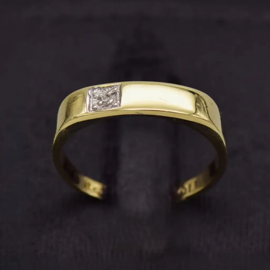 9Ct Yellow Gold Men's Ring