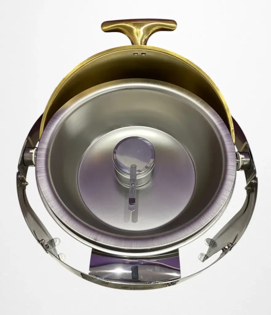 Condere Home Gold-Finished Roll-Top Chafing Dish. - View 2
