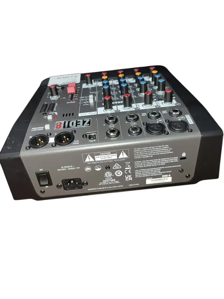Zed I8 Dj Electronic Equipment/Audio Mixer - View 2