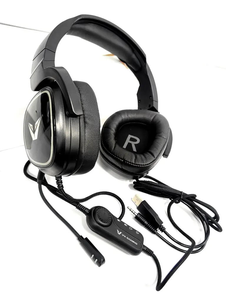 Volkano Vx Gaming Thunder Series Rgb Gaming Headset Vx-242-Bk - View 2