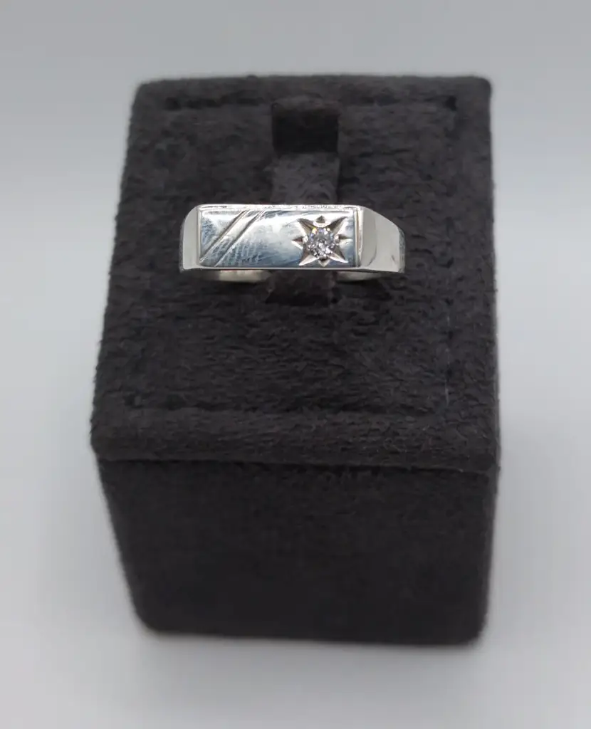 Sterling Silver Gents Ring