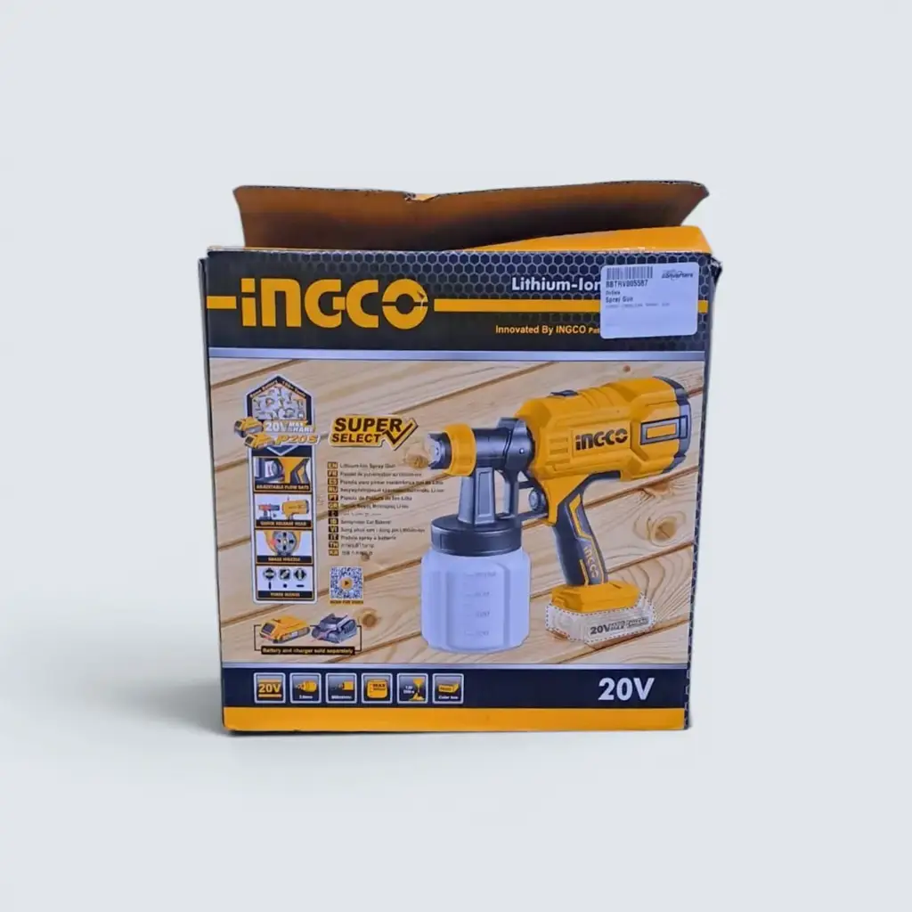Ingco 20V Cordless Spray Gun - View 2