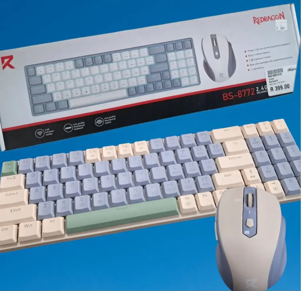 Redragon Bs-8772 Keyboard And Mouse Combo