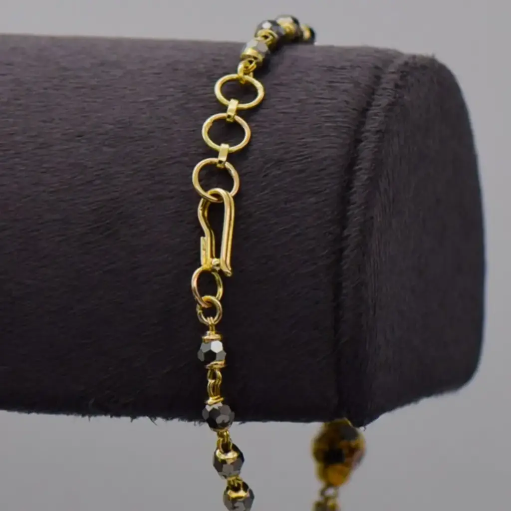 9ct Two Tone Gold Bracelet Mangal Sutra