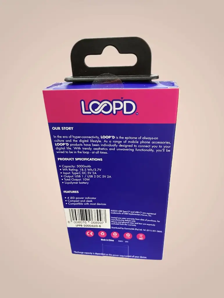 Led Power Bank 5000Mah - View 2