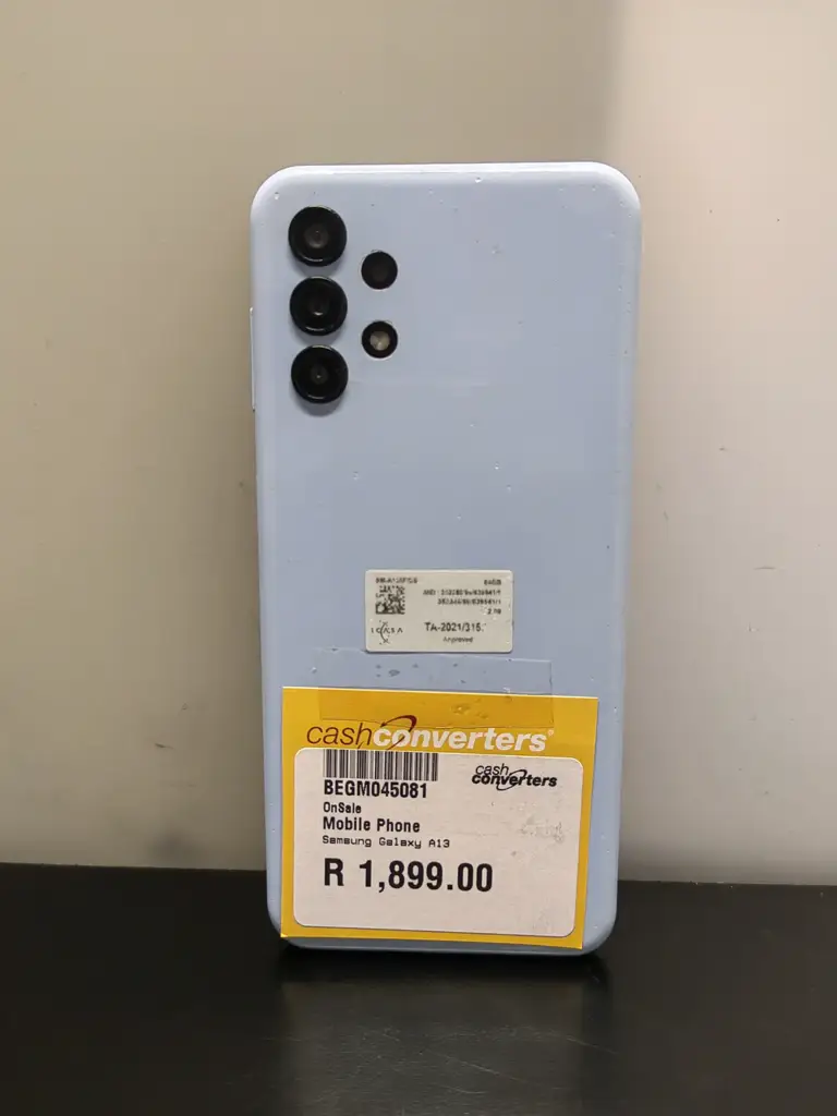 Samsung Galaxy A13 64Gb Mobile Phone