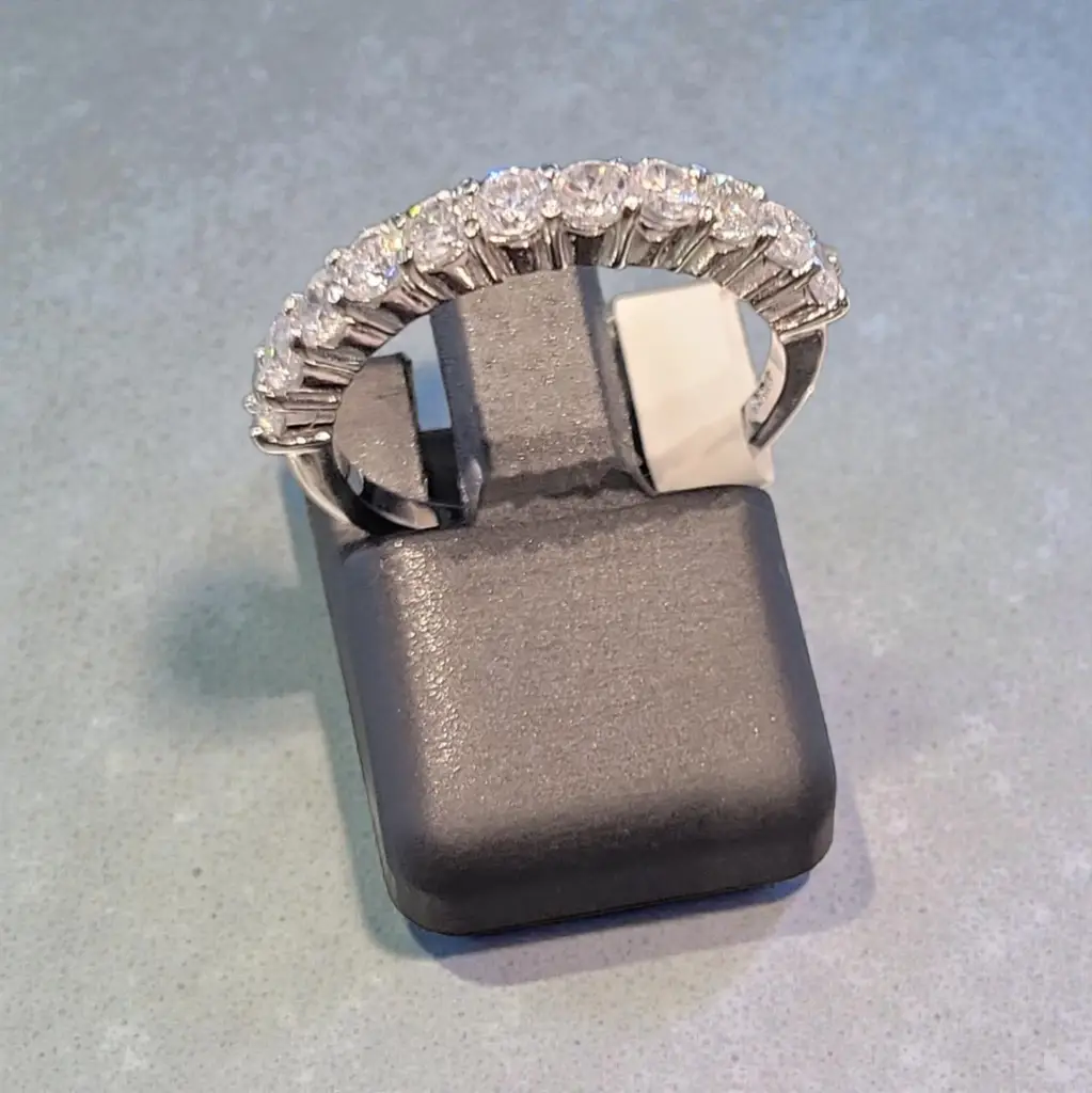 Bezel Set Eternity Band 3Mm N