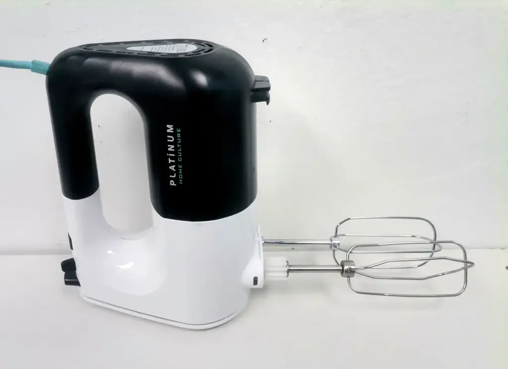 Platinum Hand Mixer 200W Kj-1318 200 W Hand Blender, Electric Whisk, Stand Mixer (Black And White) - View 2
