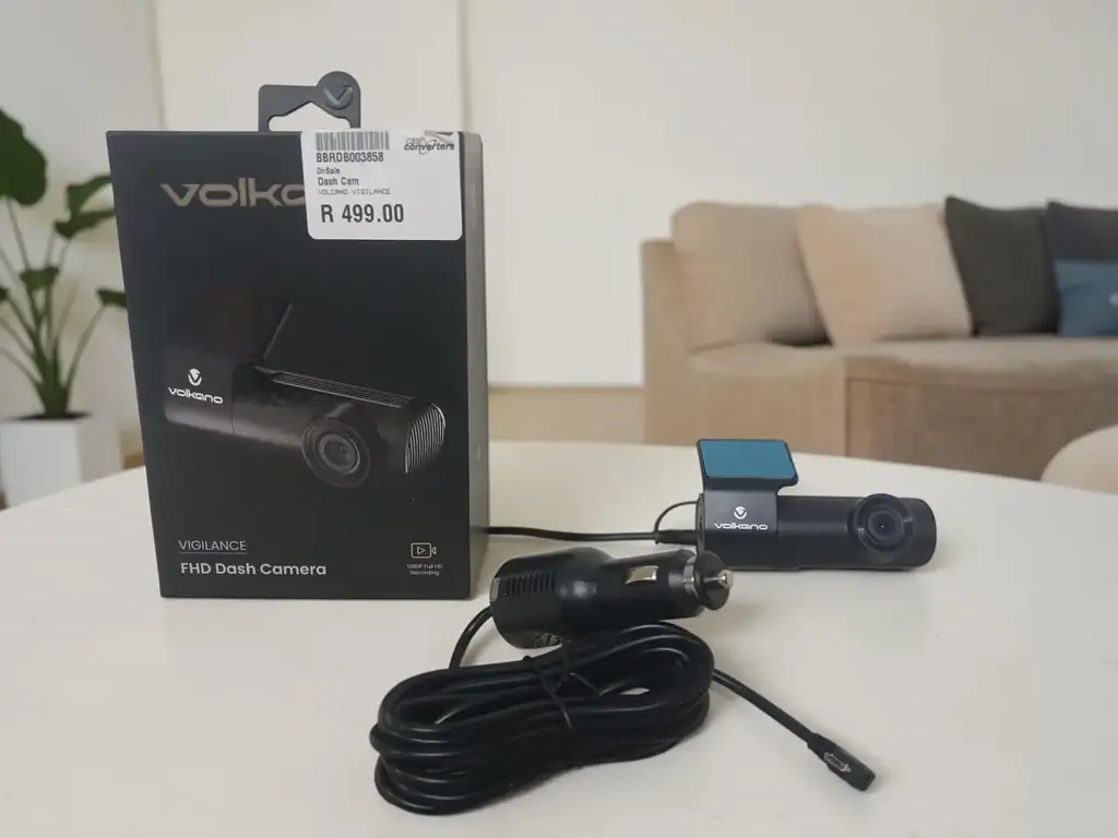 Volcano Vigilance Fhd Dash Camera (Vk-10022-Bk)