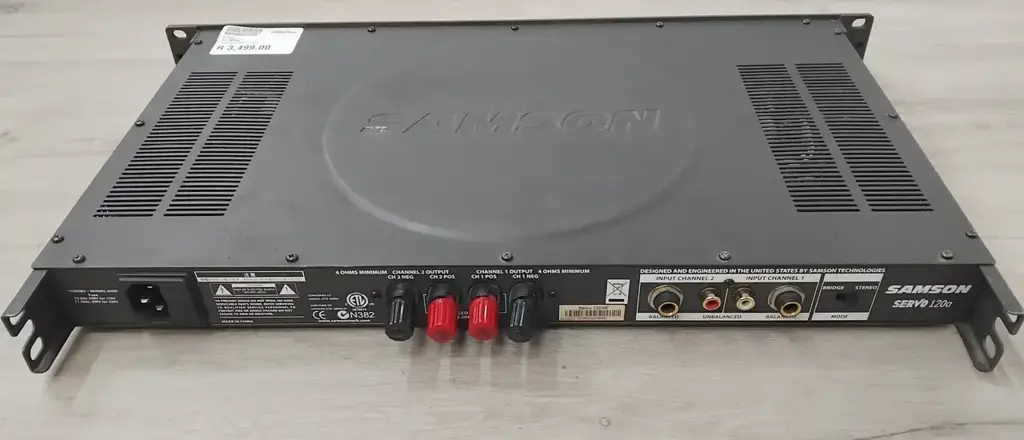 Samson Servo 120A Power Amplifier