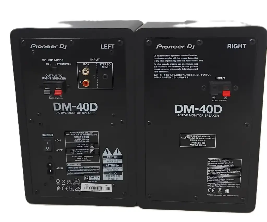 Pioneer Dj Dm-40D Pair - View 2