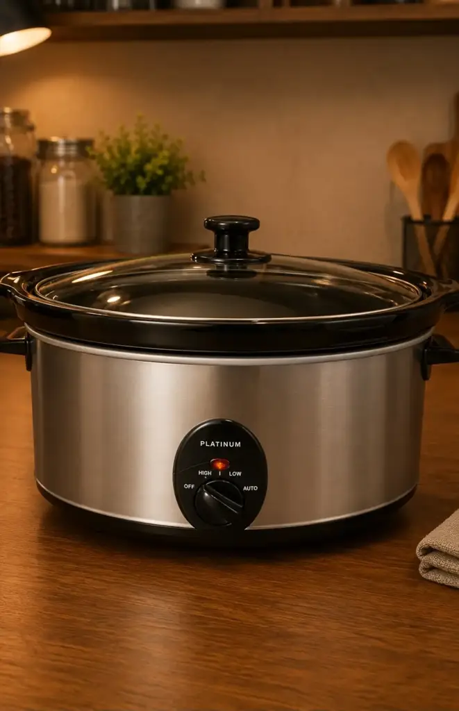 🍲 Platinum 6.5L Slow Cooker – Model Nsc-650B
