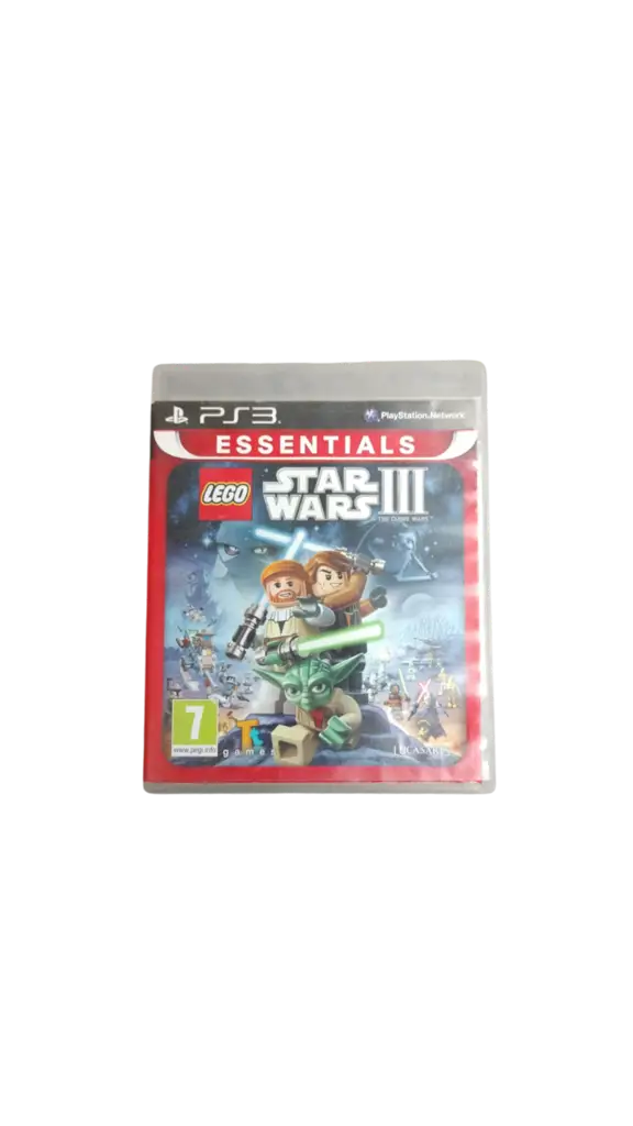 Star Wars 3 The Clon Wars Ps3 Game Disc