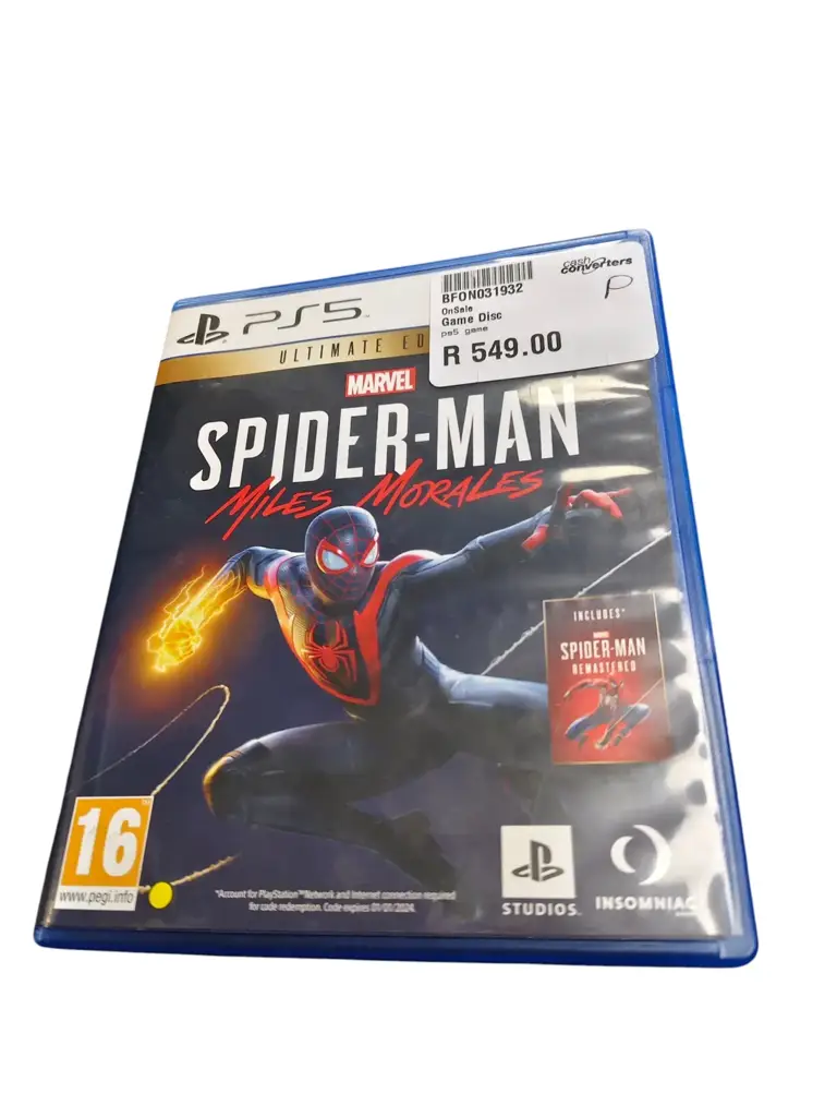 Ps5 Game Spider Man