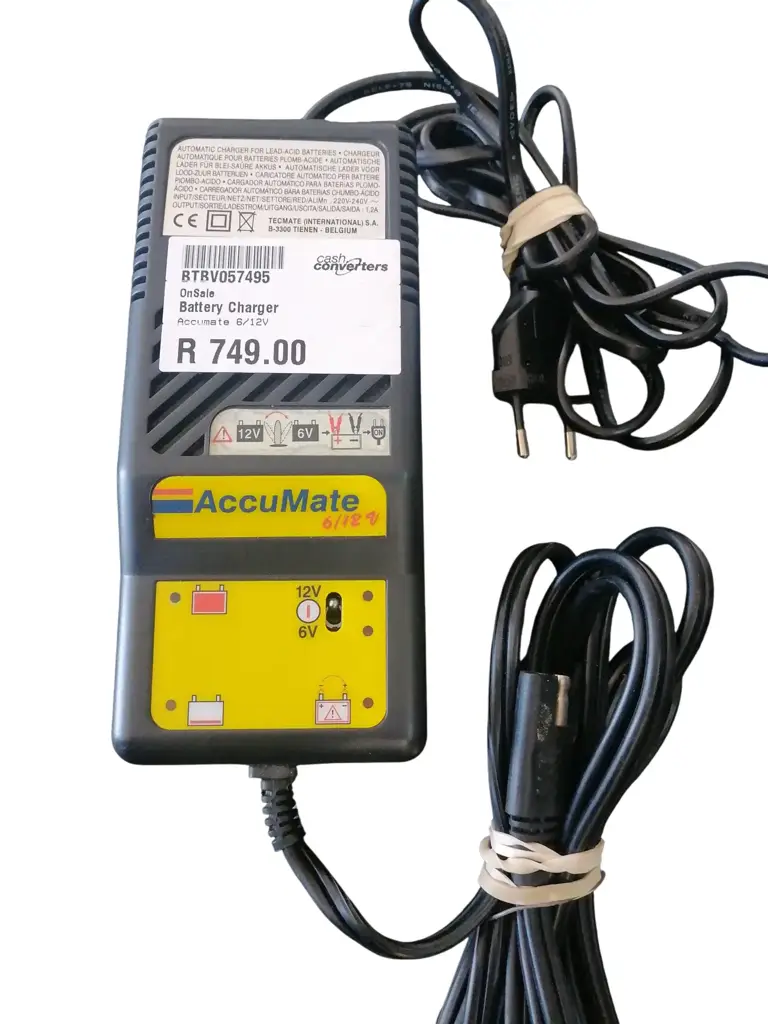 Accumate 6/12 V Battery Charger