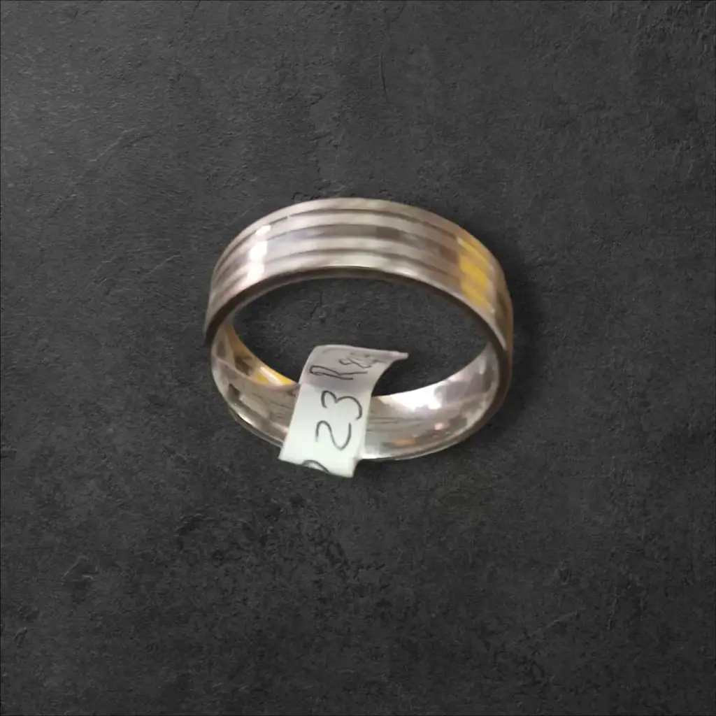 925 silver Band Wedding Ring - View 3