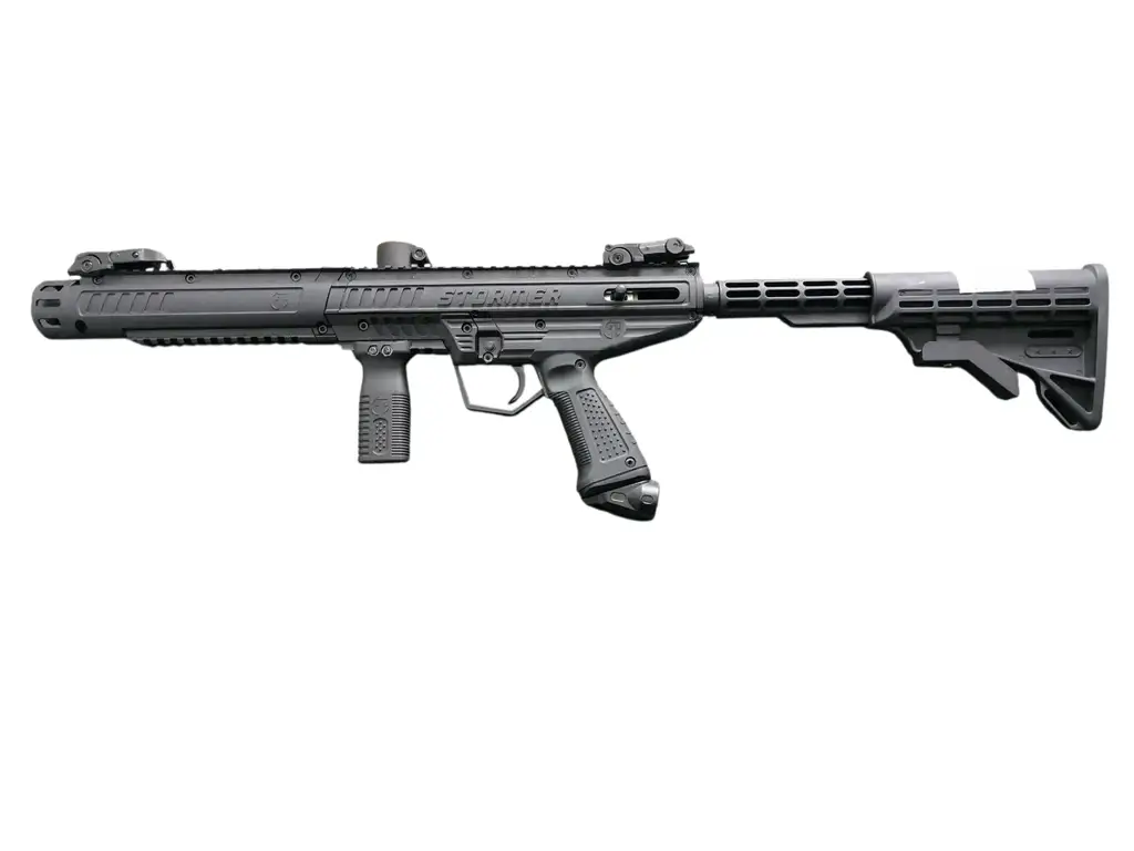 Tippmann Stormer Elite Dual Fed .68Cal Marker Black - View 2