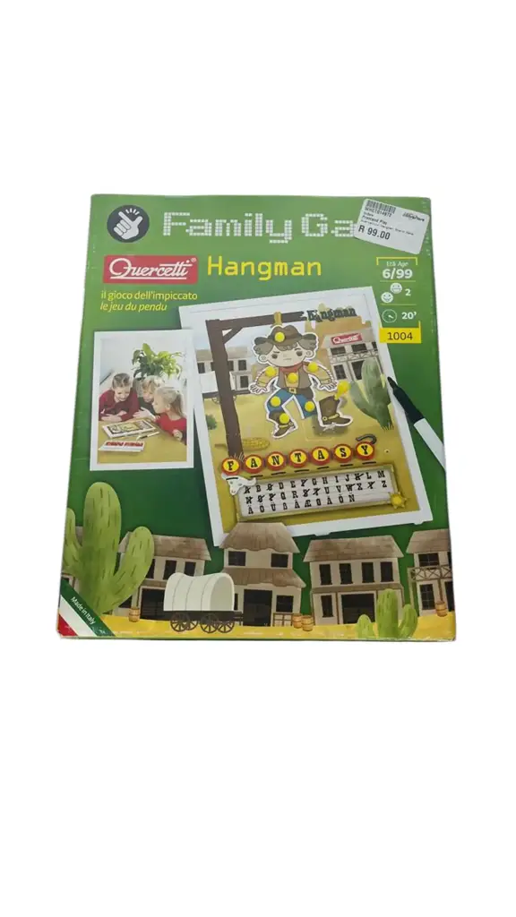 Quercettic Hangman Board Game