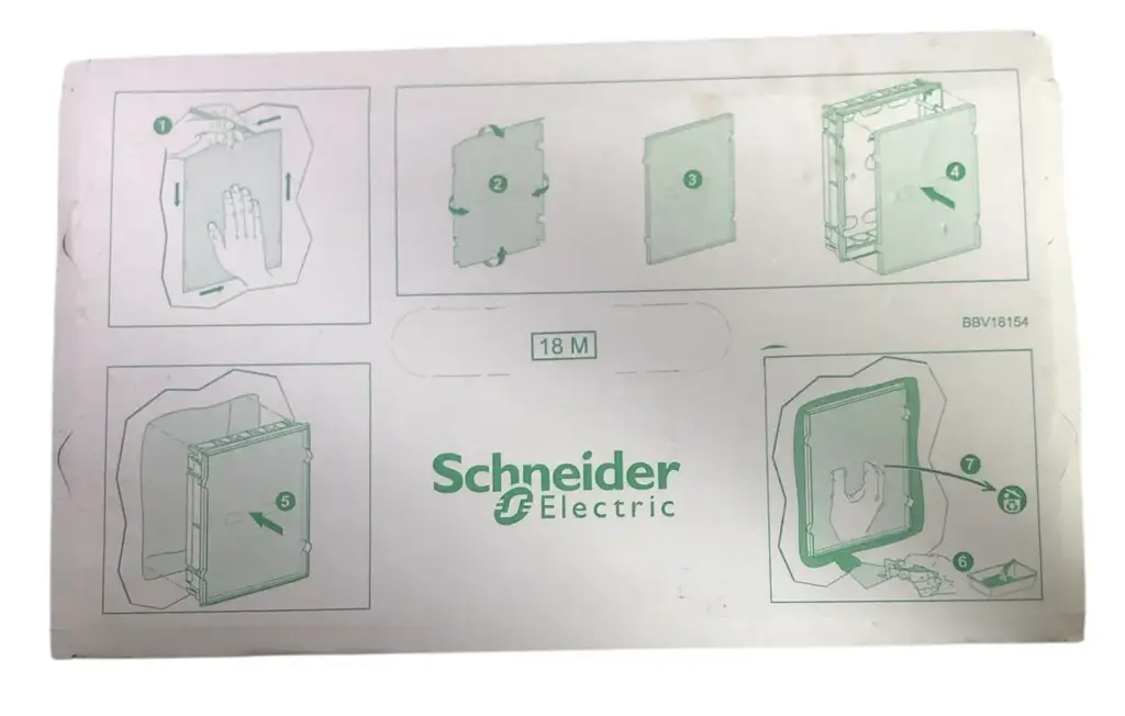 Schneider Electric 18M Wall Mounted Electrical Box - View 2