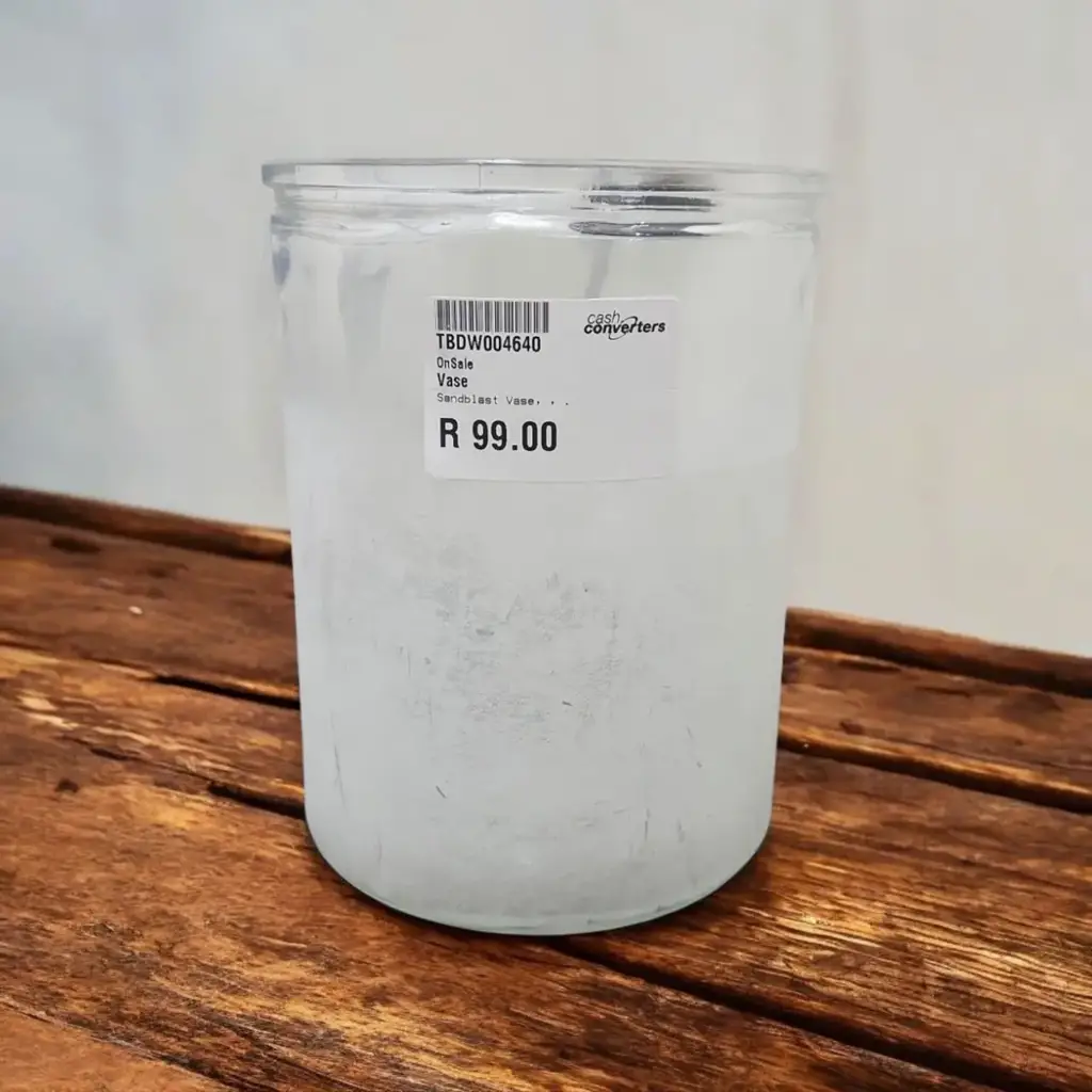 Sandblast Vase