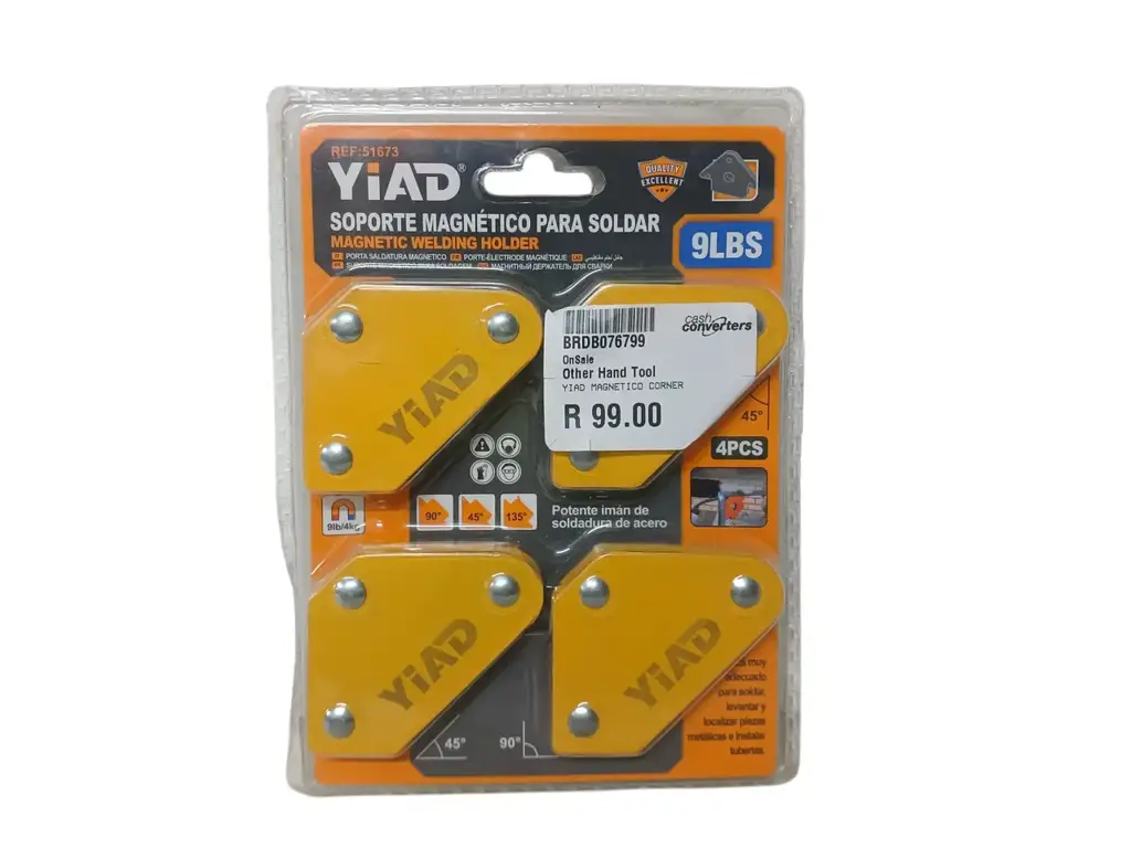 Yiad Magnetic Welding Holder Set – 4 Pieces (Ref: 51673)