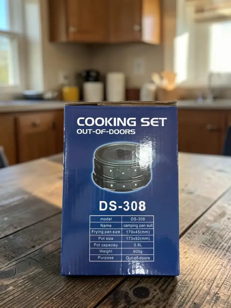Camping Cookware Set, Aluminum Outdoor Portable Cooking Gear - View 3
