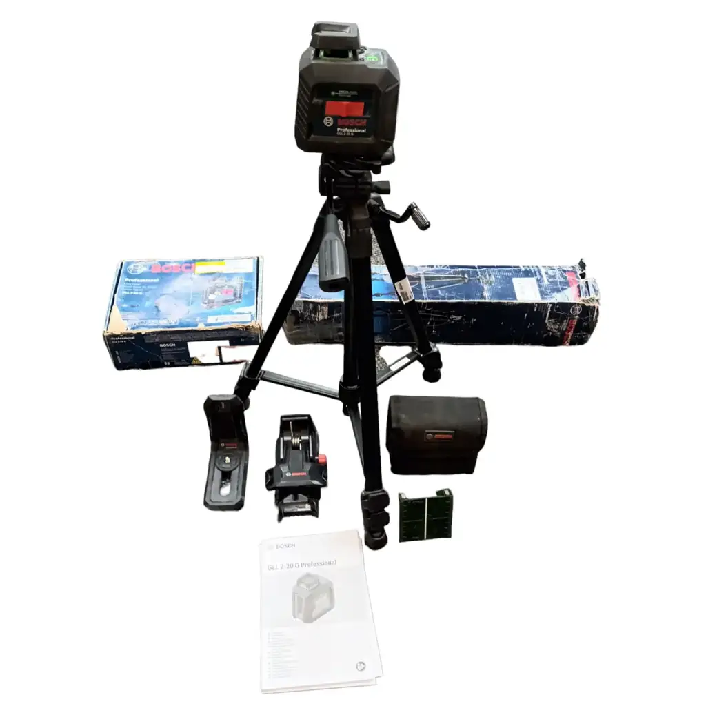 Bosch Line Laser Level (GLL 2-20G) & BT150 Tripod