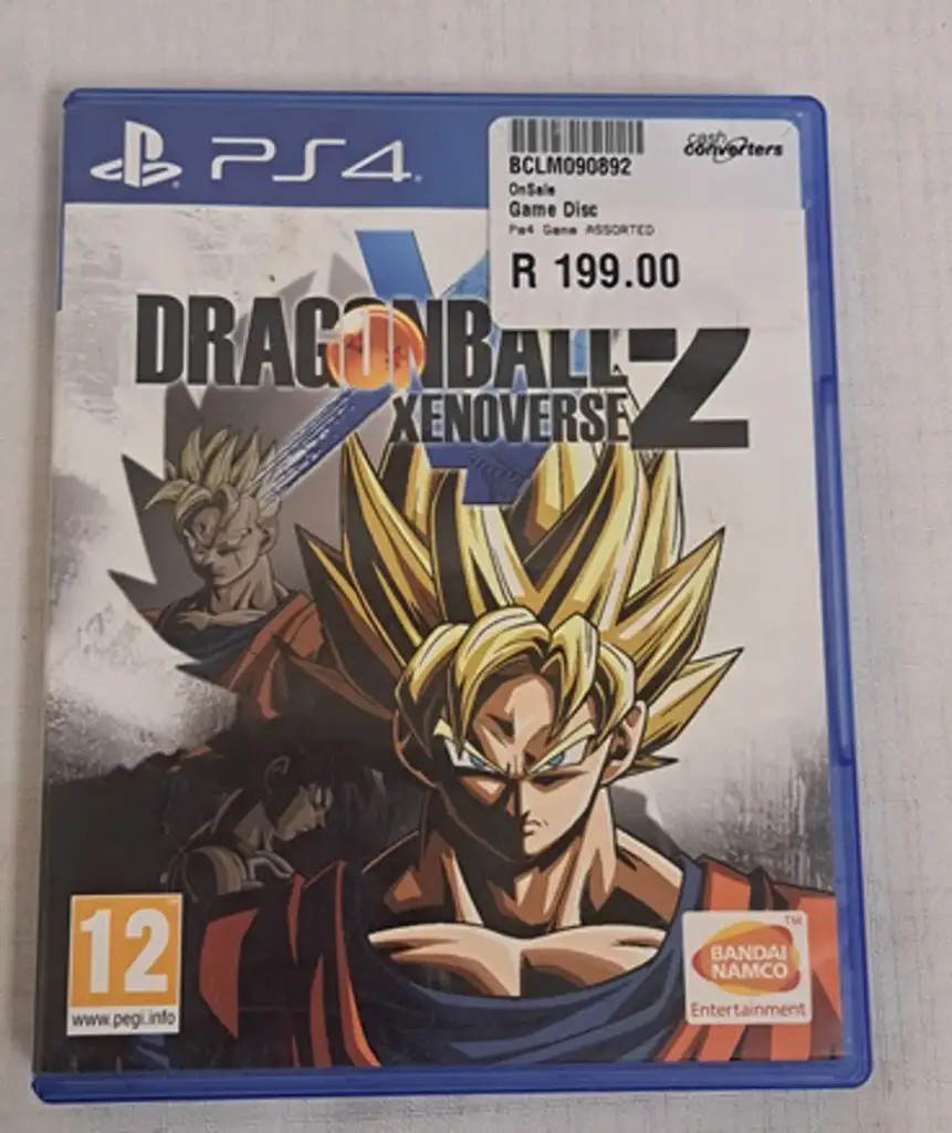 Ps 4 Game Disc Dragon Ball Xenoverse 2