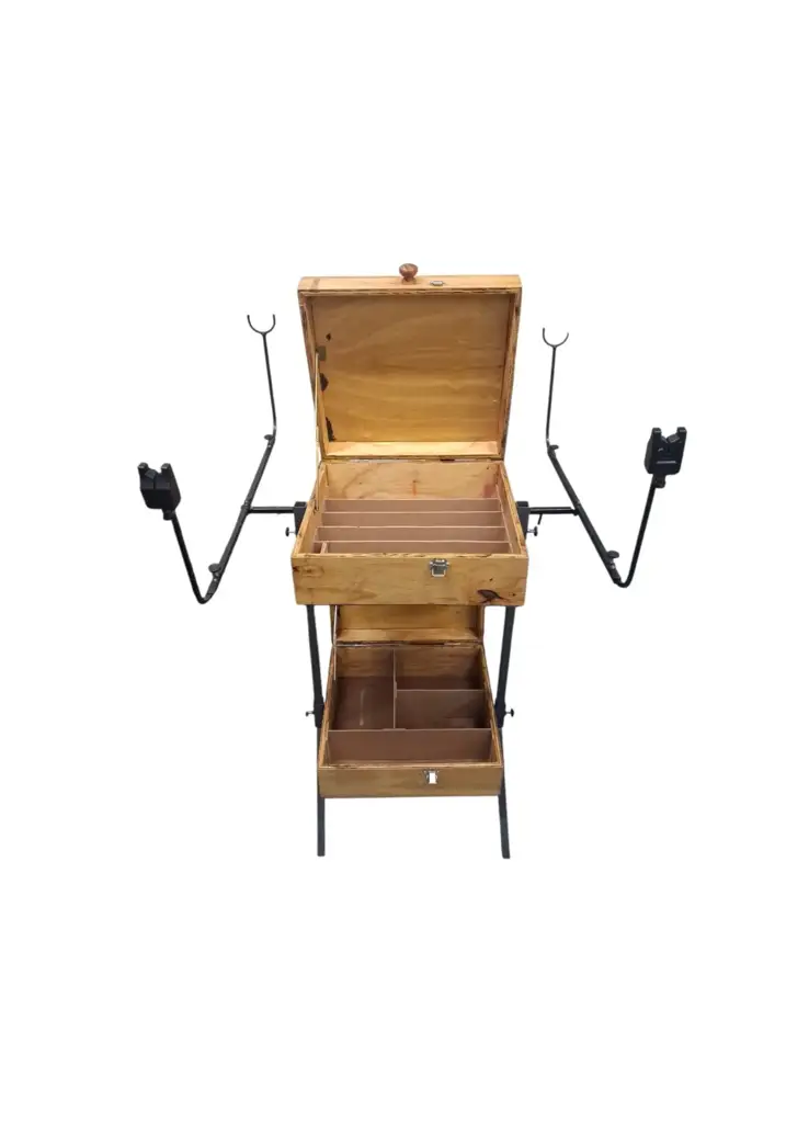 Fishing Stand Rod Holder And Tackle Box With Alarms (In-Store Collection Only) - View 3