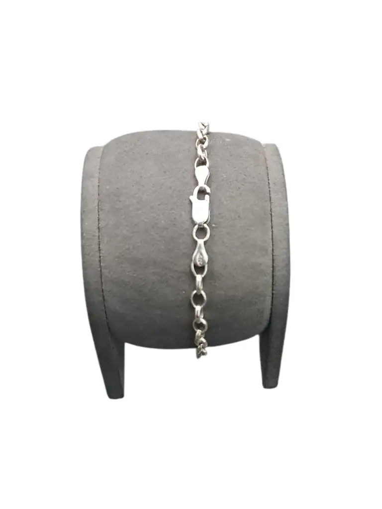 Silver 925 Bracelet 4Mm 5.0G - View 2