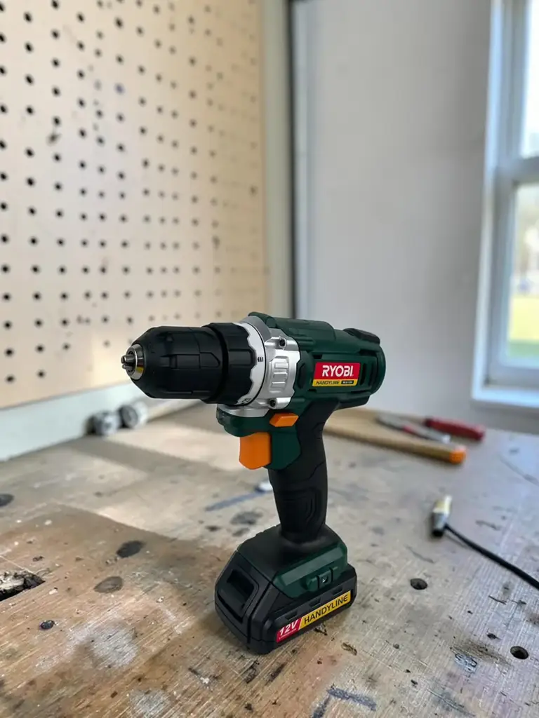Ryobi 12 V 10 Mm Cordless Li-Ion Drill Hld-120