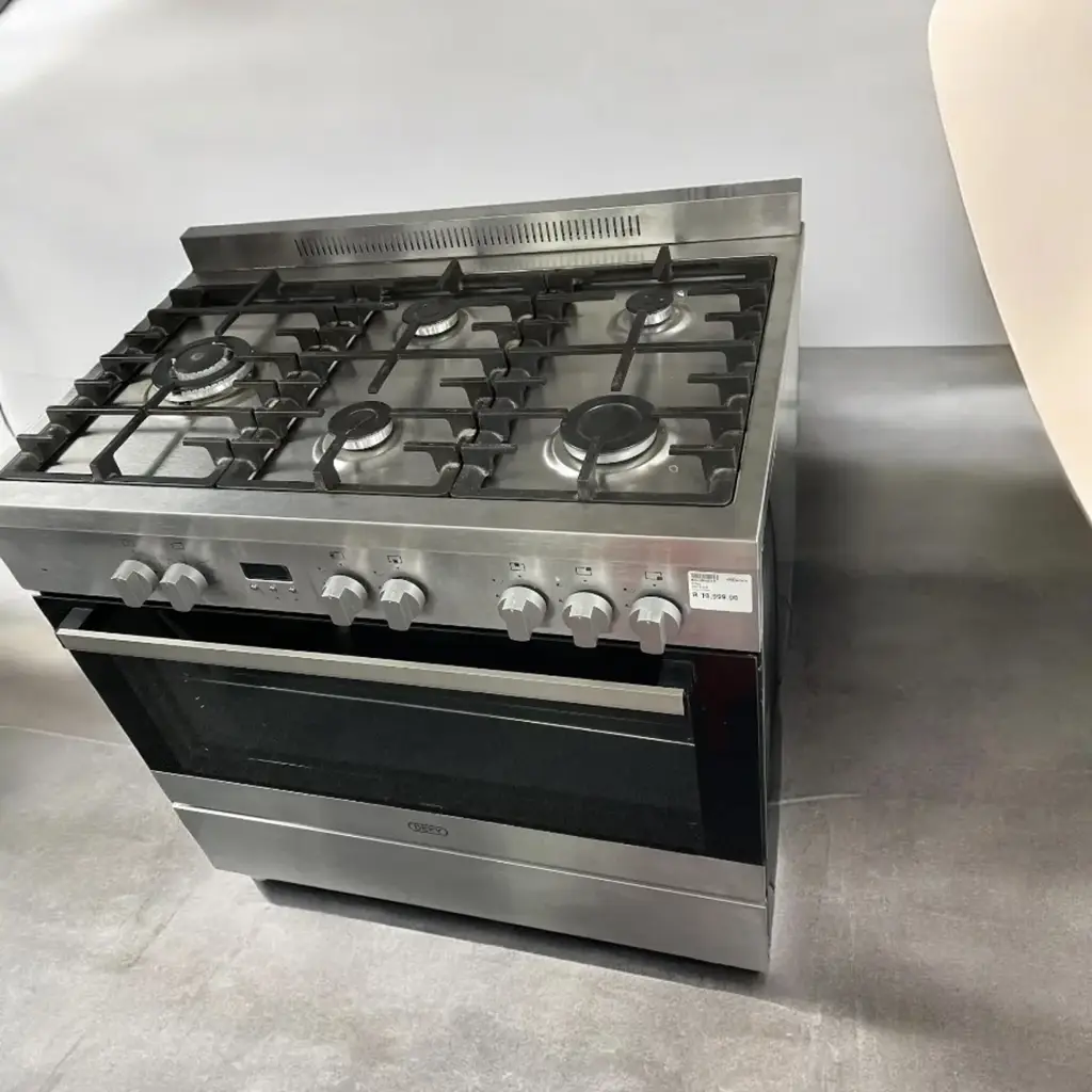Defy Dgs 906 90Cm New York Gas/Electric Range Cooker – Inox - View 2