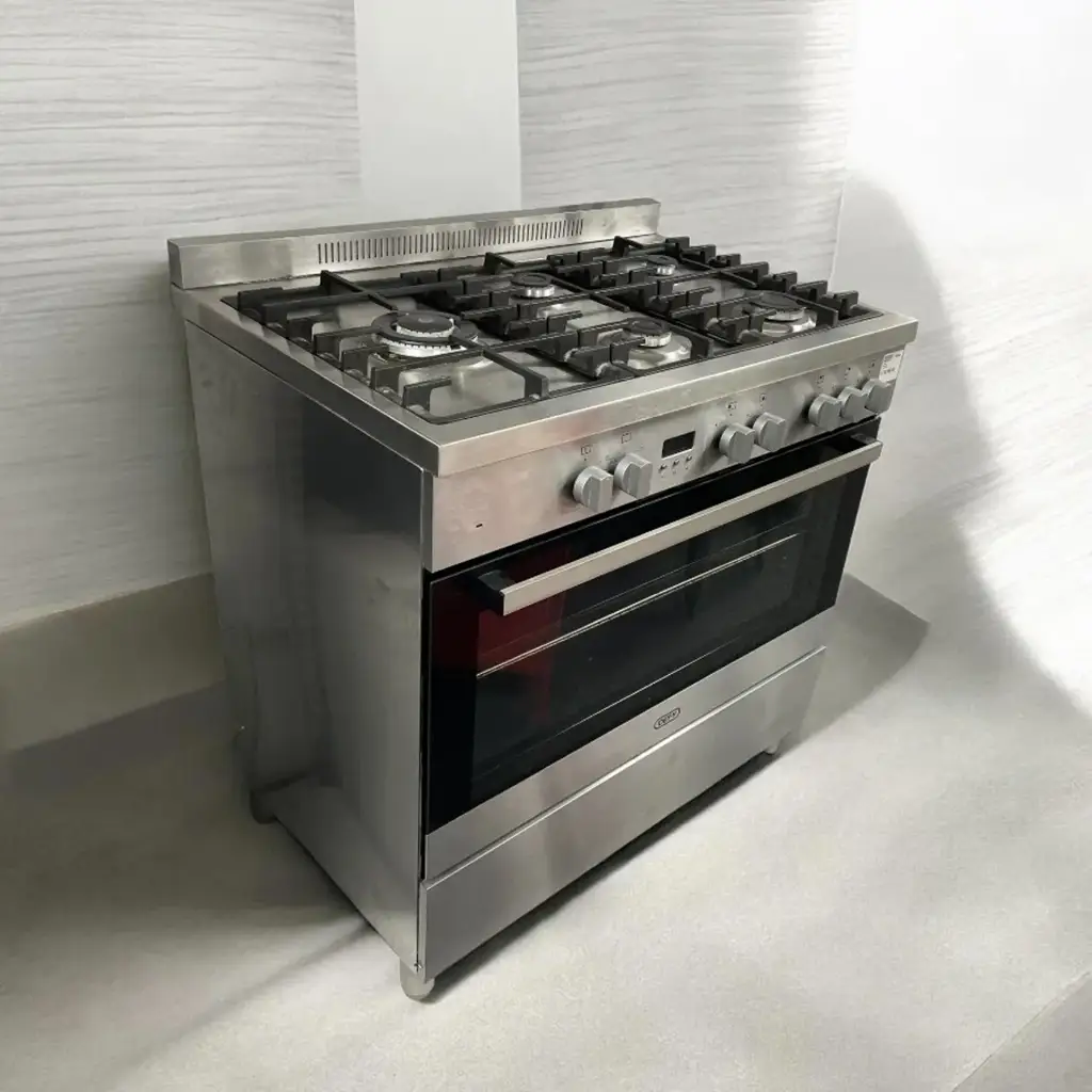 Defy Dgs 906 90Cm New York Gas/Electric Range Cooker – Inox - View 3