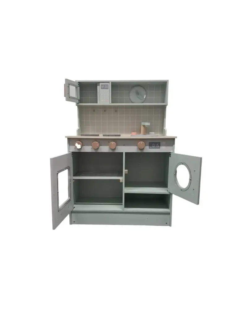 Wooden Toy Play Kitchen (In-Store Collection Only) - View 3