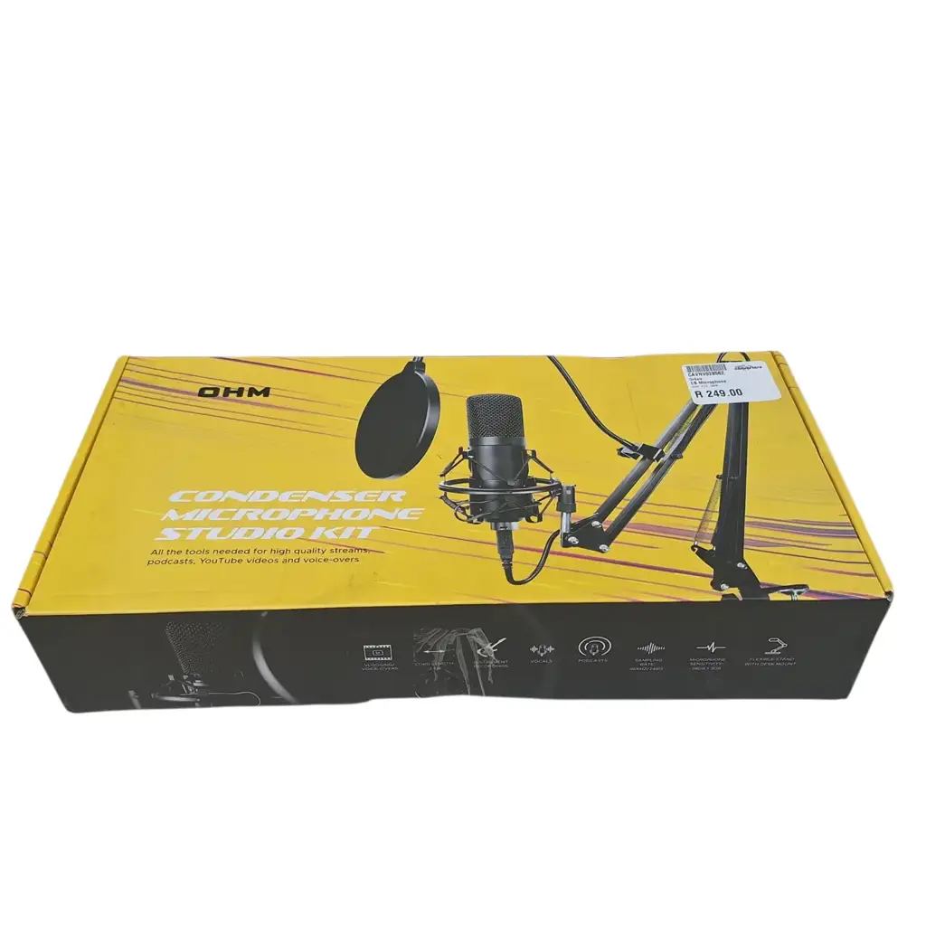 Ohm Condenser Microphone Studio Kit - View 2